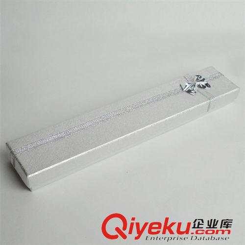 首飾配件區(qū) 批發(fā) 長方形銀色時尚首飾包裝盒 手鏈盒 項鏈盒 禮品盒 飾品盒B3原始圖片3