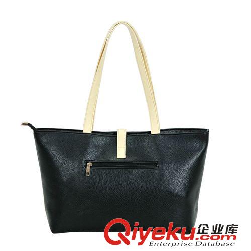 按面料選 女士包包批發(fā)代銷 包包2015新款歐美簡約時尚單肩手提包 一件代發(fā)原始圖片3