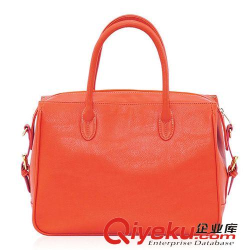 限時(shí)打折 清倉特價(jià)歐美撞色復(fù)古單肩手提斜跨大包包2015新款潮女郵差包批發(fā)原始圖片3