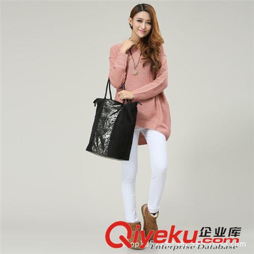 出口產品 dp女包一件批發2015年新款秋冬韓版潮時尚亮片手提包絨布單肩包