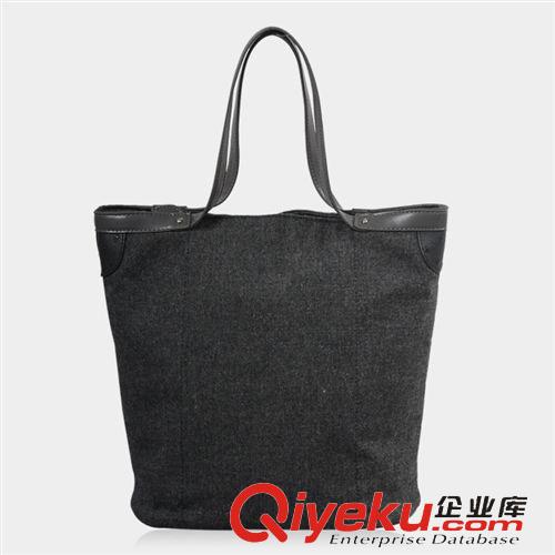 出口產品 批發采購2015年秋冬新款時尚水桶包韓版鴕鳥紋單肩手提包一件代發原始圖片3