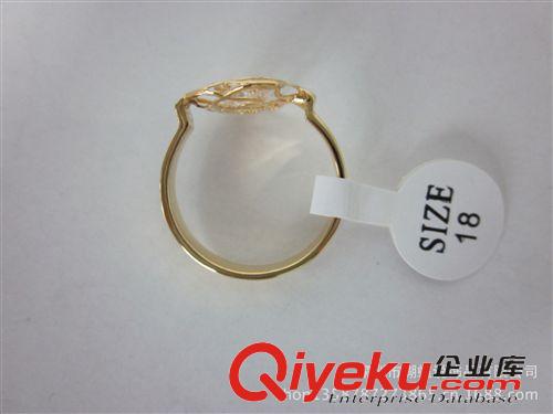 銅戒指 伊泰蓮娜  歐美時尚原單縷空玫瑰花形女式戒指指環原始圖片2