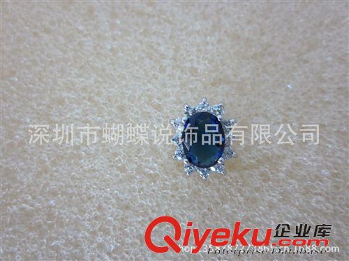 銅戒指 伊泰蓮娜  進(jìn)口合金鑲寶石復(fù)古典雅氣質(zhì)女式耳釘