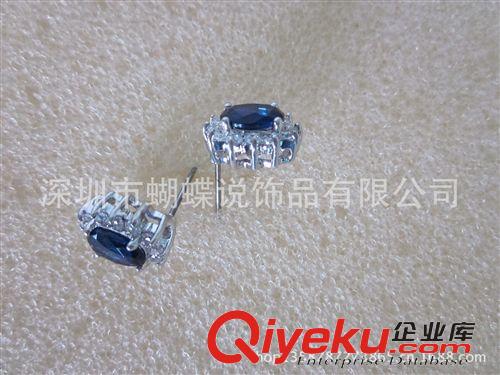 銅戒指 伊泰蓮娜  進(jìn)口合金鑲寶石復(fù)古典雅氣質(zhì)女式耳釘原始圖片2