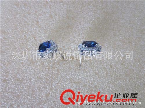 銅戒指 伊泰蓮娜  進(jìn)口合金鑲寶石復(fù)古典雅氣質(zhì)女式耳釘原始圖片3