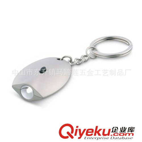 金屬鑰匙扣 創意汽車促銷 LED燈車標鑰匙扣  照明鑰匙扣原始圖片2