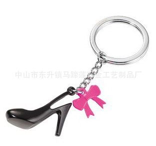 金屬鑰匙扣 供應批發創意禮品掛件 韓式高跟鞋鑰匙扣原始圖片2