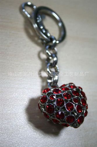 情侶鑰匙扣 廠家直銷鑰匙扣創意小商品滿面紅心情侶鑰匙扣禮品鑰匙扣定制logo