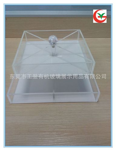 亞克力珠寶展示架 亞克力多層旋轉展示架 銀色展示架  連鎖店珠寶飾品展示架原始圖片2