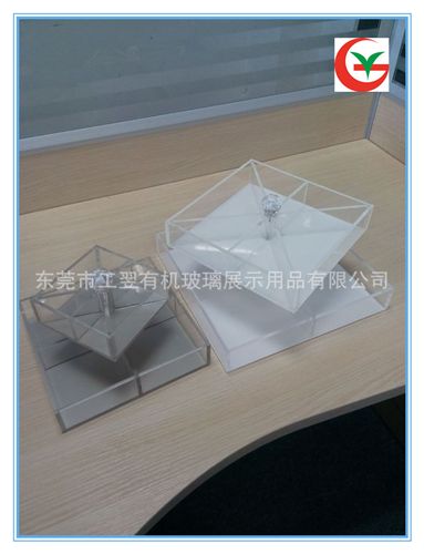 亞克力珠寶展示架 有機玻璃展示架 亞克力旋轉(zhuǎn)置物架 珠寶展示架