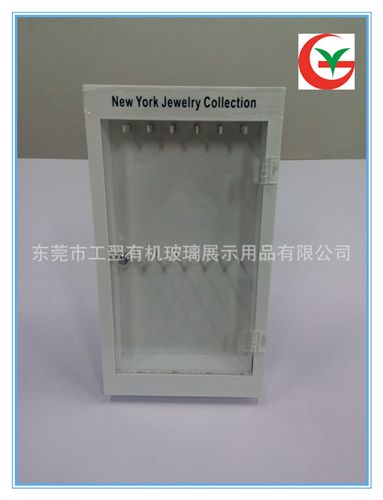 亞克力珠寶展示架 【優質生產】LED亞克力珠寶展示盒 支架項鏈盒小批量訂做原始圖片2