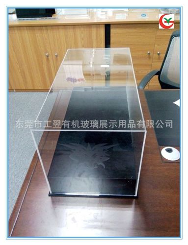 亞克力盒子 gd亞克力盒 亞克力透明3格固定收納盒 深圳廠家直銷