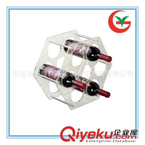 亞克力酒店用品 多層有機(jī)玻璃酒架  gd亞克力紅酒展架  東莞工翌展示生產(chǎn)廠家原始圖片2