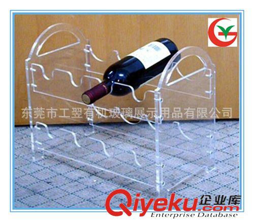 亞克力酒店用品 多層有機(jī)玻璃酒架  gd亞克力紅酒展架  東莞工翌展示生產(chǎn)廠家原始圖片3