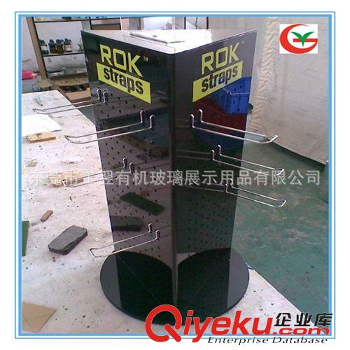 有機玻璃旋轉展示架 有機玻璃制品  亞克旋轉展示架 手動/電動飾品展示架原始圖片3