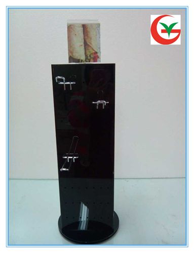 有機玻璃旋轉(zhuǎn)展示架 亞克力旋轉(zhuǎn)展示架 落地式手動電動展示架 來圖來樣訂做原始圖片3