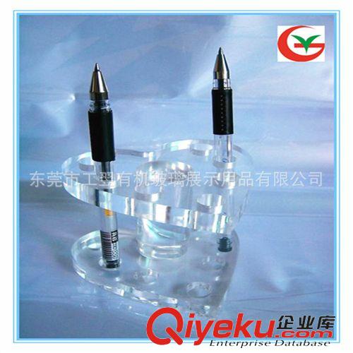 亞克力筆架 亞克力筆架  可愛心形狀筆架  亞克力工藝品
