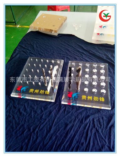 亞克力工藝品 各款式各類型銑刀展示架  專版精美 logo印制  尺寸可定制
