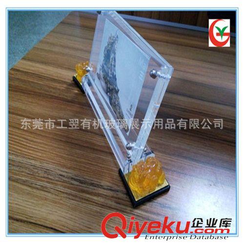 亞克力臺卡 有機玻璃臺卡 桌面立式臺卡 三角旋轉臺卡 強磁臺簽
