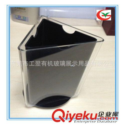 亞克力臺卡 有機玻璃臺卡 桌面立式臺卡 三角旋轉臺卡 強磁臺簽原始圖片2