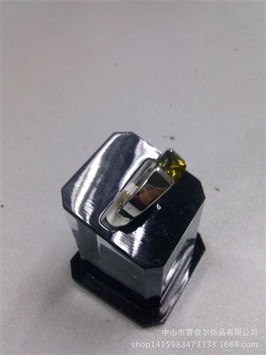 戒指 雪奈爾正品925純銀情侶戒鍍白金戒指原始圖片2