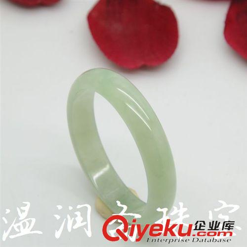 【溫潤齋】手飾玉器 緬甸翡翠豆青手鐲 精美時尚首飾 翡翠A貨 廠家直銷 88006105