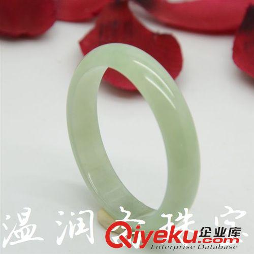 【溫潤齋】手飾玉器 緬甸翡翠豆青手鐲 精美時尚首飾 翡翠A貨 廠家直銷 88006105