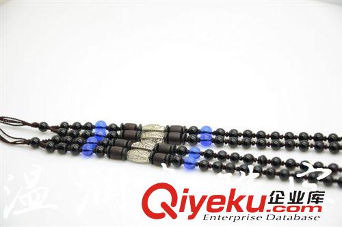 【溫潤(rùn)齋】玉器配件 溫潤(rùn)齋 gf玉石6毫米圓珠掛繩 玉石配件廠家直銷 掛繩88007119原始圖片2