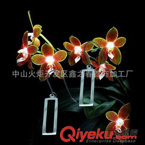 耳飾 925純銀耳環(huán)[促銷] 耳勾長款耳環(huán) 長方形原始圖片3