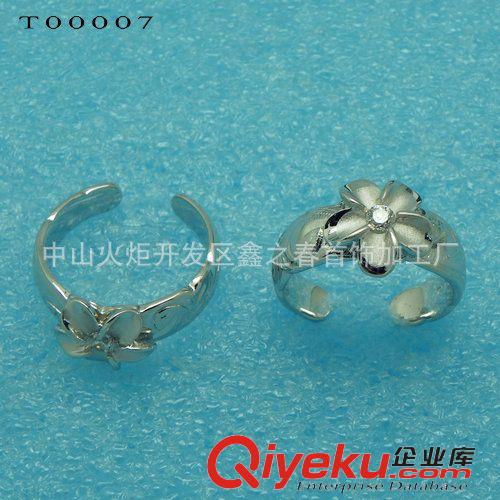 腳飾 青銅腳戒 電鍍白金腳戒