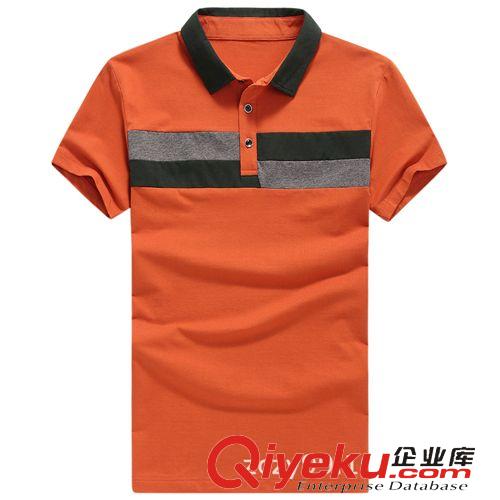 2014夏季T恤訂做款 2014新款男士短袖T恤 男POLO衫夏裝韓版拼接男式短袖T恤 3058