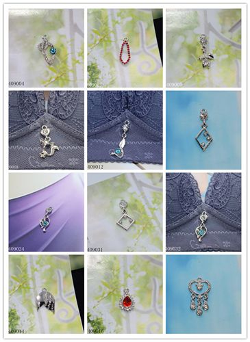 文胸吊飾 文胸吊飾diy輔料五金吊墜內(nèi)衣飾品