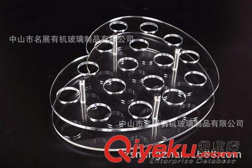 酒杯架 亞克力酒杯架/16孔，黑白色，另有30多種杯架任君選擇，廠家批發(fā)原始圖片3