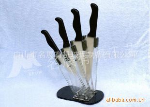 亞克力刀架 亞克力有機水果陶瓷刀架，廠家直銷中山有機玻璃（亞克力）制品