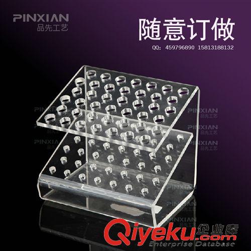 化妝品/美甲產(chǎn)品架 文具禮品透明水晶亞克力筆架 鉛筆架 圓珠筆架 文具筆展示架