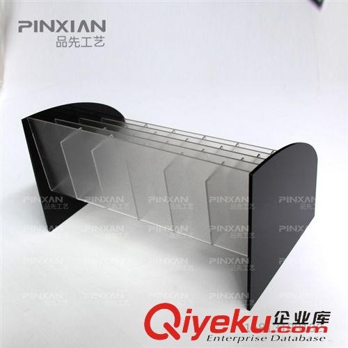 化妝品/美甲產(chǎn)品架 亞克力彩妝展示架  24格圓珠筆 筆架 化妝品彩妝展架原始圖片2