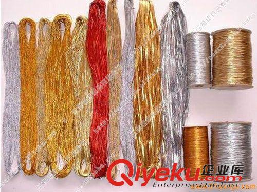 ＜金銀蔥帶、繩＞系列 金蔥繩 金蔥彈力繩 金蔥包芯繩 蔥繩原始圖片3