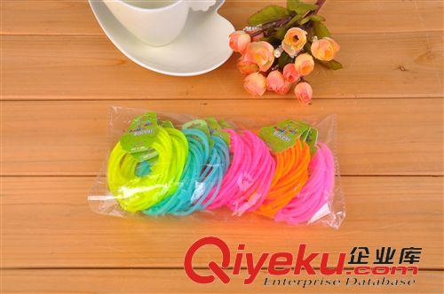 手環 熱銷創意飾品 個性夜光硅膠手環  星星款 安全md  現貨批發原始圖片3