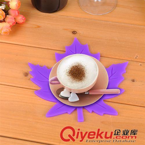 餐墊 現貨批發 杯墊、餐墊 大號楓葉 優質隔熱硅膠防滑墊 專業訂制