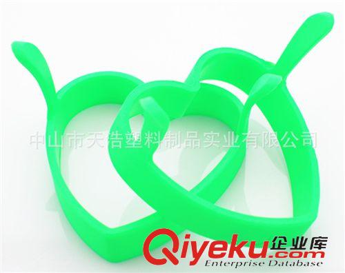 硅膠煎蛋器 可愛硅膠心形煎蛋器 煮蛋 蒸蛋羹 DIY模具 煎蛋圈原始圖片2
