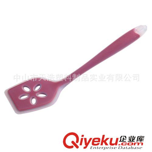 硅膠廚具 創(chuàng)意廚房用品 時(shí)尚多彩不粘鍋專用硅膠勺 湯勺一體勺子