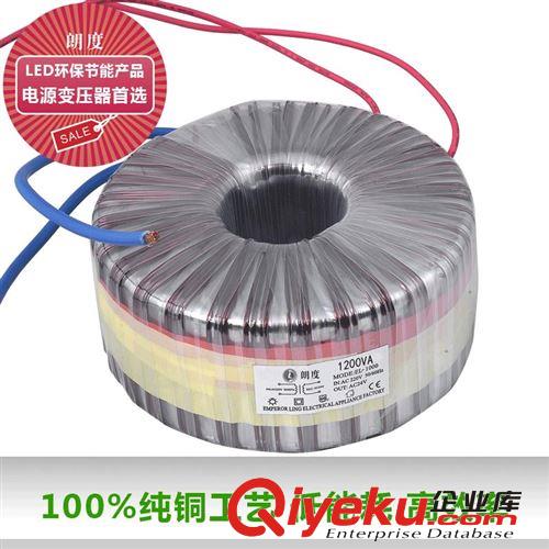 Led變電器 定制環(huán)形低頻電源變壓器 220V 24V 1200W 雙繞組干式變壓器