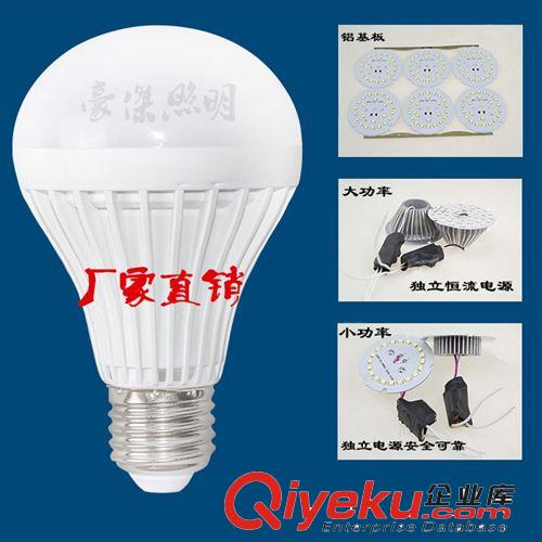 LED球泡燈 LED節(jié)能燈塑料球泡燈鋁基板廠家直銷