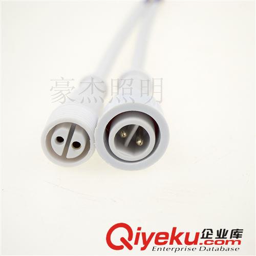 防水線 2*0.75平方中頭LED公母連接防水線防水插頭廠家直銷單邊價格