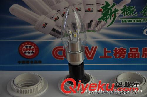 LED球泡灯 厂家大量生产批发供应3W高品质LED球泡（尖泡） led球泡