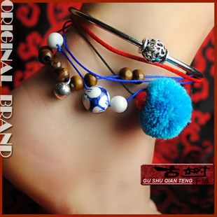 腳鏈 民族飾品 原創(chuàng)設(shè)計手工制作 中國風(fēng)民族風(fēng)飾品腳鏈腳環(huán)女 700843原始圖片3