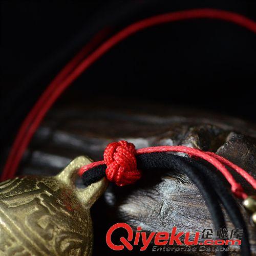 6月新品 原創(chuàng)手工毛衣項(xiàng)鏈女 民族風(fēng)鑄銅虎頭鈴鐺皮繩長(zhǎng)款復(fù)古新品熱賣女原始圖片3