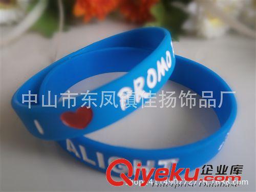 手腕帶 手環(huán) 廠家供應(yīng)混色硅膠手腕帶 凹凸字刻手腕帶 PVC滴膠手腕帶 手表帶原始圖片3
