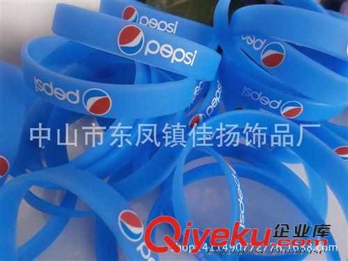 手腕帶 手環(huán) 廠家供應(yīng)夜光環(huán)保硅膠手環(huán) 百事可樂硅膠手環(huán) UV手環(huán)