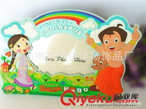 相框 廠家專業(yè)訂做卡通小熊PVC軟膠相框 磁性3D塑膠相框 婚慶公司贈品